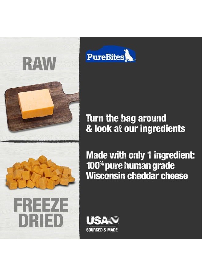 Purebites Cheddar Cheese For Dogs, 4.20Z / 120G - Mid Size - Image 4