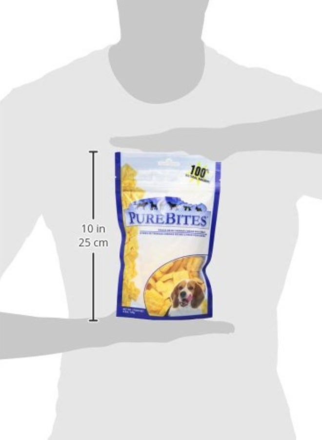 Purebites Cheddar Cheese For Dogs, 4.20Z / 120G - Mid Size - Image 3