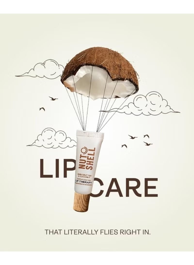 Nut Shell Shea Butter & Coconut Lip Therapy – 10g - Image 5