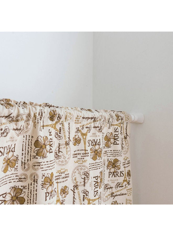 نيبمينينت ستارة قصيرة للنافذة بطبعة برج إيفل متعدد الألوان - Image 3