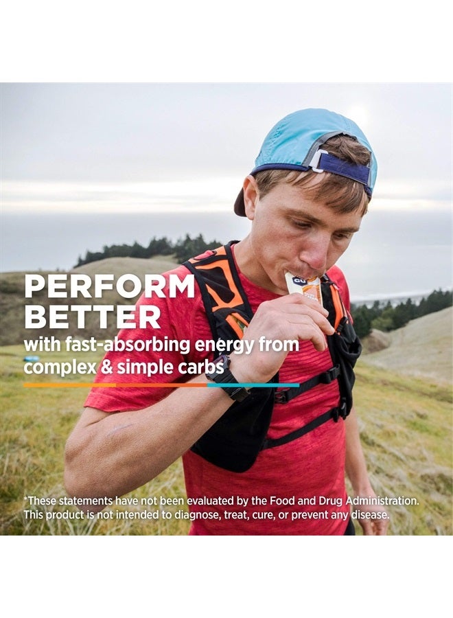 GU Energy Original Sports Nutrition Energy Gels, 24-Count, Vegan, Gluten-Free, Kosher, and Dairy-Free On-the-Go Energy for Any Workout, Assorted Caffeine-Free Flavors Variety Pack - Image 2