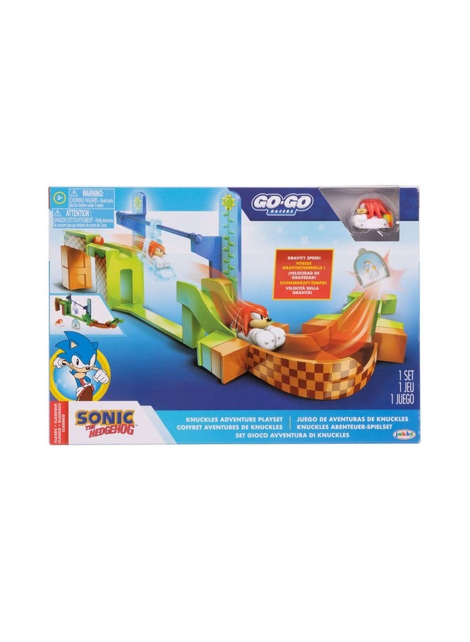Sonic The Hedgehog مجموعة سباق سونيك القنفذ - مغامرة ناكلز على المسار السريع مع قاذف عالي السرعة - Image 3
