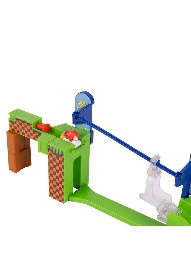 Sonic The Hedgehog مجموعة سباق سونيك القنفذ - مغامرة ناكلز على المسار السريع مع قاذف عالي السرعة - Image 2