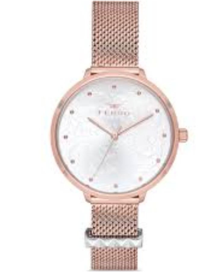 FERRO - F21087C-C,Watches for Women , analog , Stainless Steelr strap - Image 1