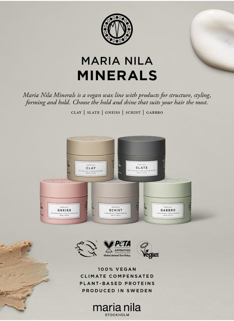 Maria Nila Hair Wax Schist Hold 3 5 For Short Medium Hairstyles Sha Butter prevents dryness 100 Vegan and Sulfate Paraben free  - Image 4