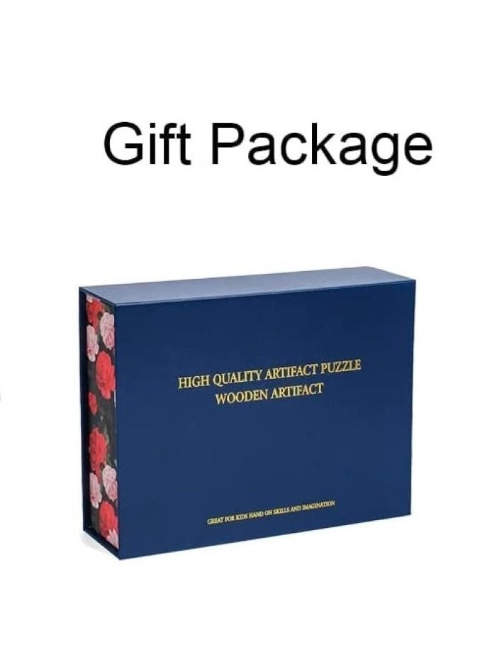 Wooden Jigsaw Puzzles 3D Animals Shaped Best Gift for Adults and Kids DIY Puzzle Piece Colorful Unique erfly Puzzles - Image 5