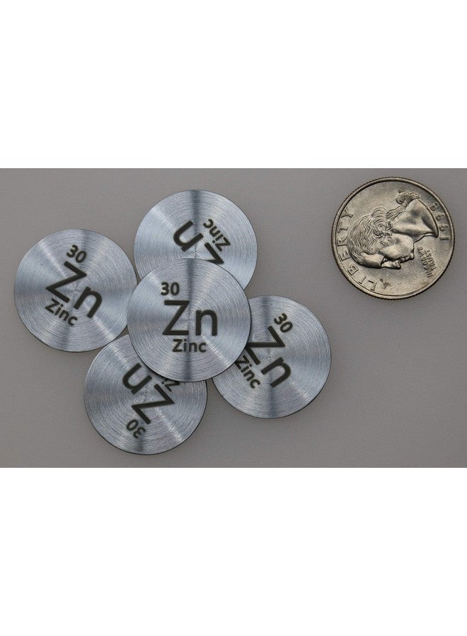 PFS Zinc (Zn) 24.26Mm Metal Disc 99.5% Pure For Collection Or Experiments - Image 2