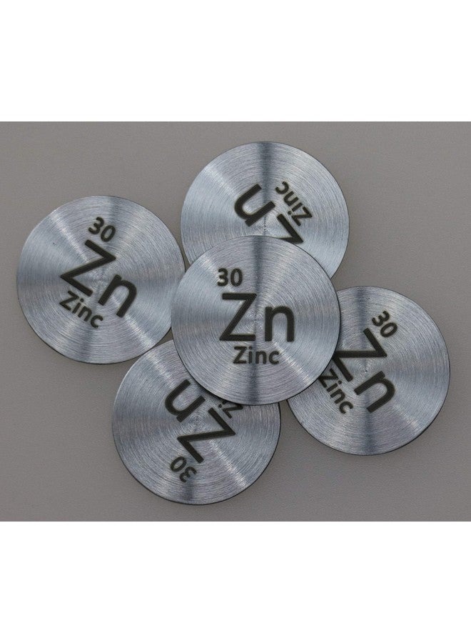PFS Zinc (Zn) 24.26Mm Metal Disc 99.5% Pure For Collection Or Experiments - Image 3