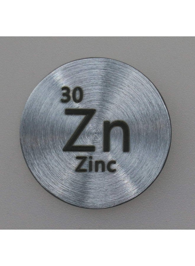 PFS Zinc (Zn) 24.26Mm Metal Disc 99.5% Pure For Collection Or Experiments - Image 5