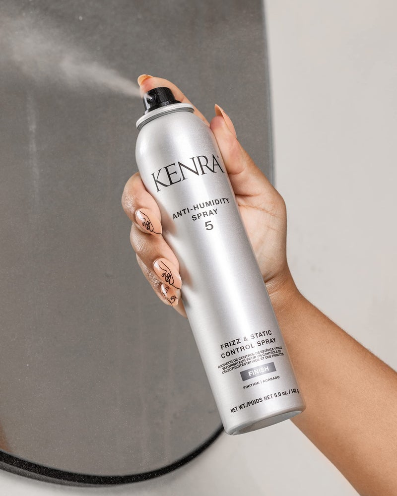 Kenra Professional Anti-Humidity Spray 5 | Frizz & Static Control Spray |72-Hour Humidity Resistance & Protection | Lightweight, Low Hold Formula | Thermal Protection | 5oz - Image 5