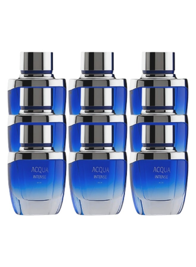 DELONGPRE 9 Pieces Acqua Intense Perfume 100ml EDP - Image 1