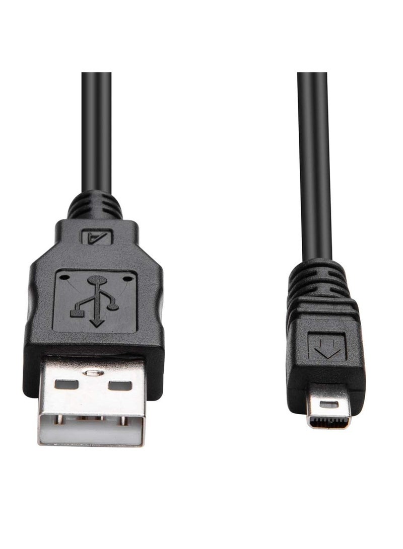 DIGI CORE USB 2.0-AM To Mini 5Pin Cable With Fast Charging Cable 480Mbps Transfer Speed 50CM - Image 2