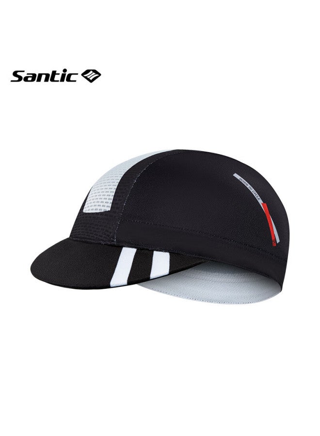 Sendik Santic Four-season Bicycle Helmet Inner Lining Cap Sports Cycling Small Cap For Men And Women, Chui Ai, Black And White, One Size Fits All - Image 1
