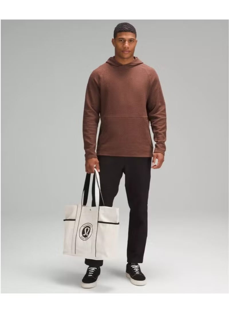 Lululemon Everywhere Tote Bag, Spacious and Durable Cotton Tote with Pockets, Secure Snap Closure, Perfect for Everyday Use, 20L Capacity, White - Image 3