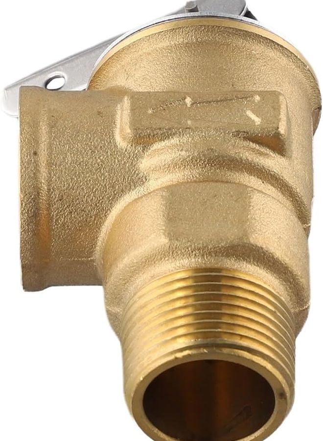 Brass Pressure Relief Valve 3 4 Inch NPT 150 PSI With Stainless Steel Spring 210F Max Temp - Image 2