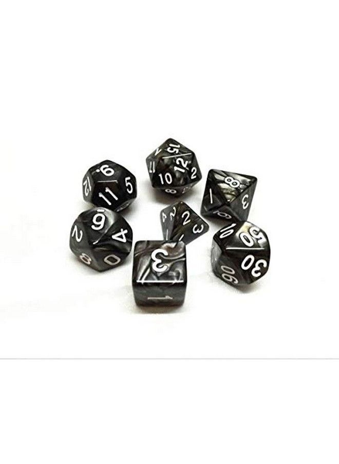 HD DICE Hd Polyhedral Dice Sets D&D Dice For Dungeon And Dragons Rpg Role Playing Games Mtg Pathfinder Table Top Games 7 Dice Set Black Pearl Dice  - Image 2