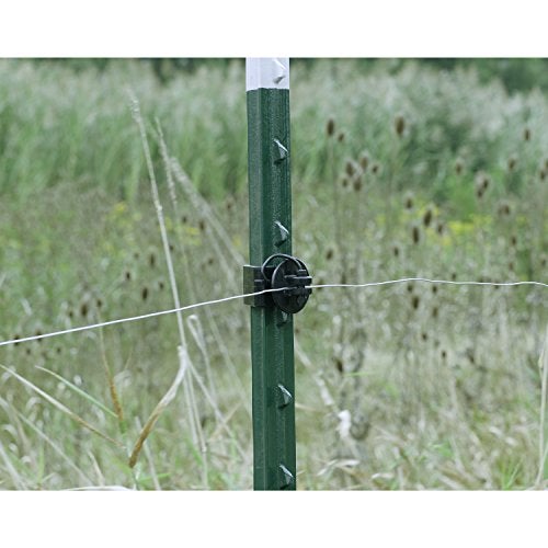 Zareba ITPLB-Z Pin-lock T-Post Insulator, 25 per Bag,Black - Image 3
