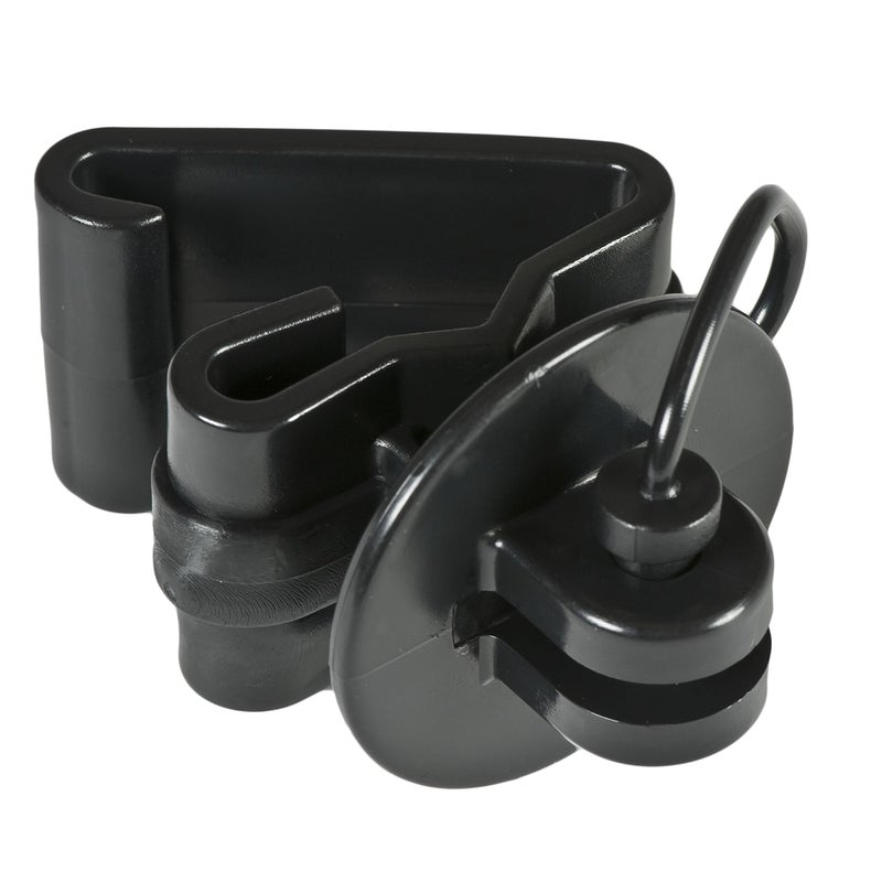 Zareba ITPLB-Z Pin-lock T-Post Insulator, 25 per Bag,Black - Image 5