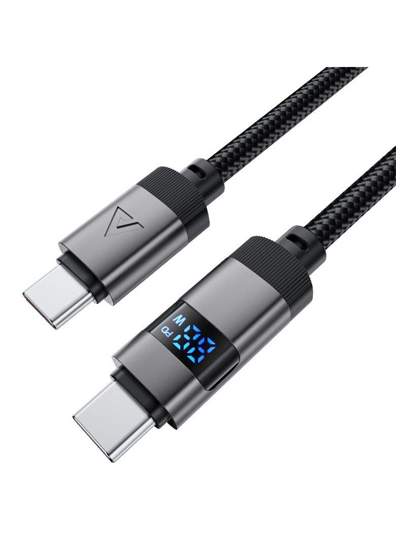 ACEFAST Charging Data Cable C15-03 USB-C to USB-C 60W - Image 1