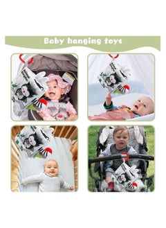 نيبمينينت Baby Soft Cloth Book, 3D Touch Feel High Contrast Book , Activity Crinkle Books for Early Education  - Image 4