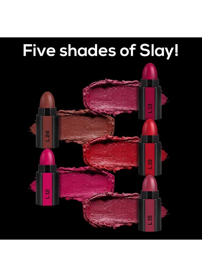 Renee - Fab 5 Glossy 5 In 1 Lipstick 7.5 Gm - Five Shades In One - Moisturizing & Nourishing, Long Lasting, Glossy Finish - Intense Color Payoff - Compact, Glides Smoothly With One-Stroke Application - Image 1