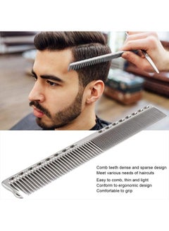 2pcs Stainless Steel Hair Cutting Comb Multiple Colour Barber Comb for Comb Hair Styling Salon(Silver) - pzsku/Z123DA1E599C2C73773A9Z/45/_/1684441042/90ca4de7-9132-4f11-9205-bca1a92294be