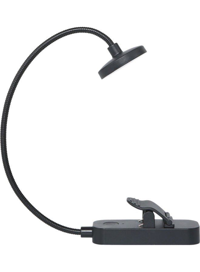 NIBEMINENT LED Flexible Clip On Eye-Caring Book Reading Lamp Light - Type 2 Black 10.00X4.00X5.50cm  - Image 2