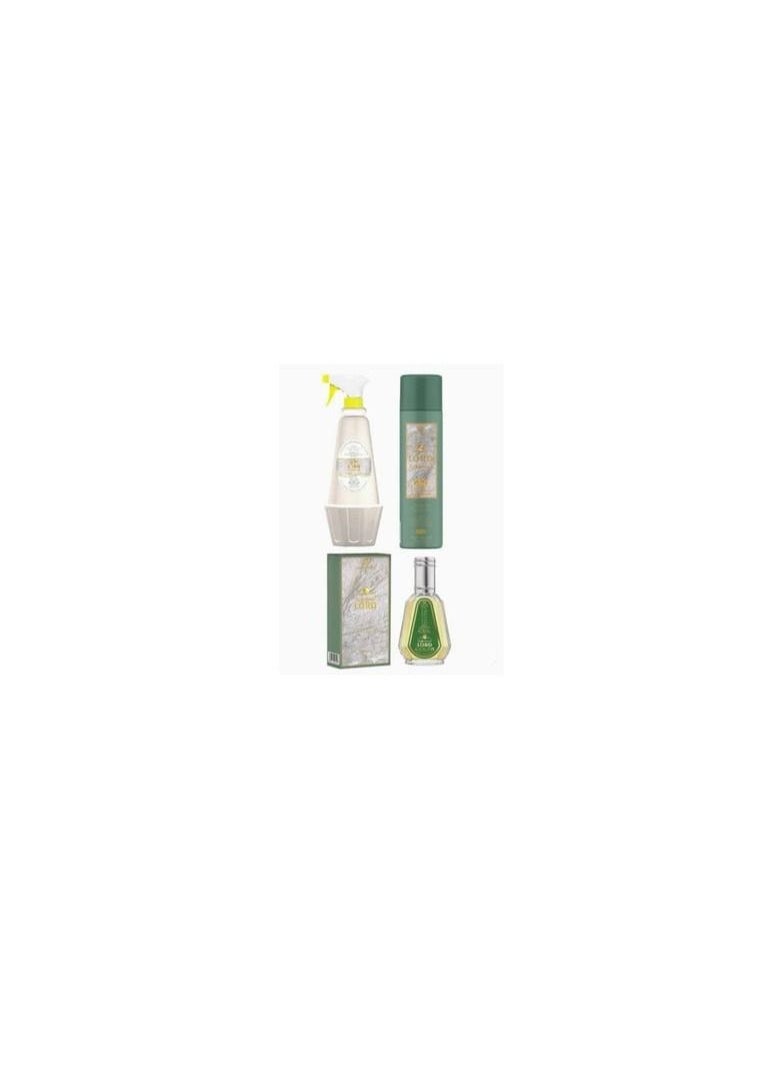 الرحاب - طقم معطر مفارش سرير 500/300/50 من الرحاب 3 قطع - Image 1
