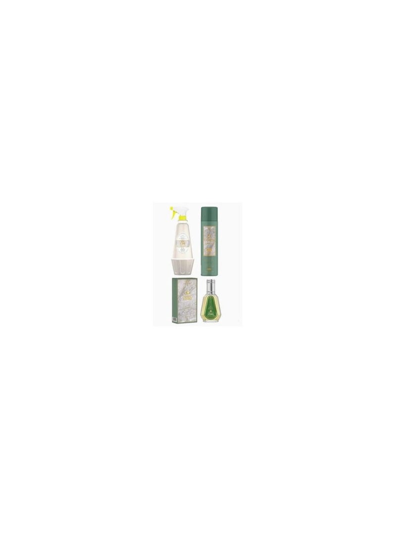 الرحاب - طقم معطر مفارش سرير 500/300/50 من الرحاب 3 قطع - Image 1