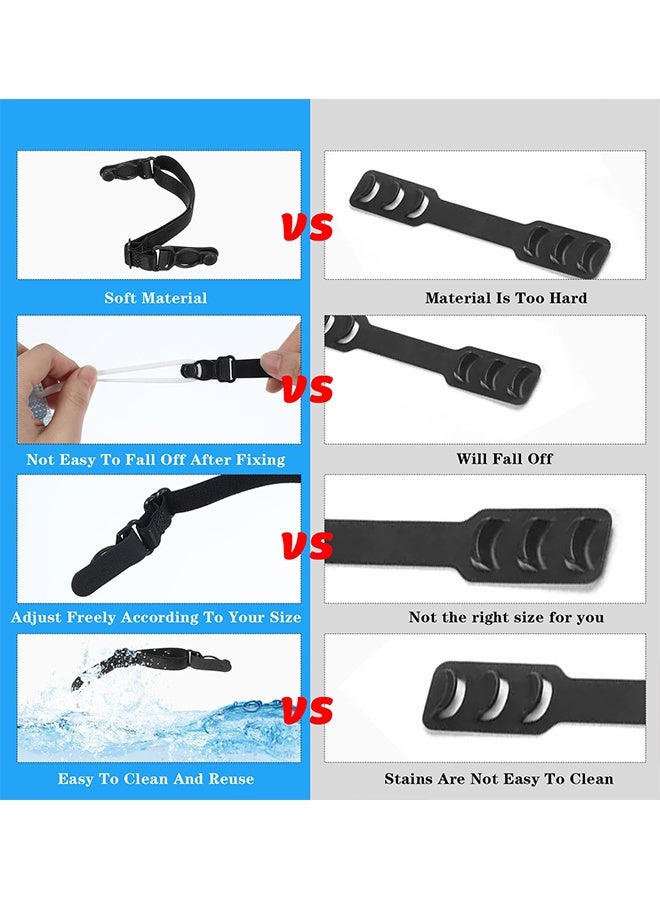 12 Pcs Adjustable Back-of-Head Mask Extender Straps, Comfortable Fit Mask Ear Saver Holders to Protect Ears for Daily Use - Image 5