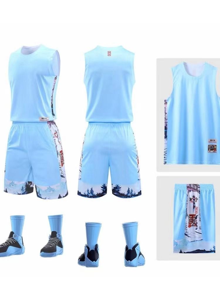 KUYING New Men's And Women's Basketball Uniform  - Image 1