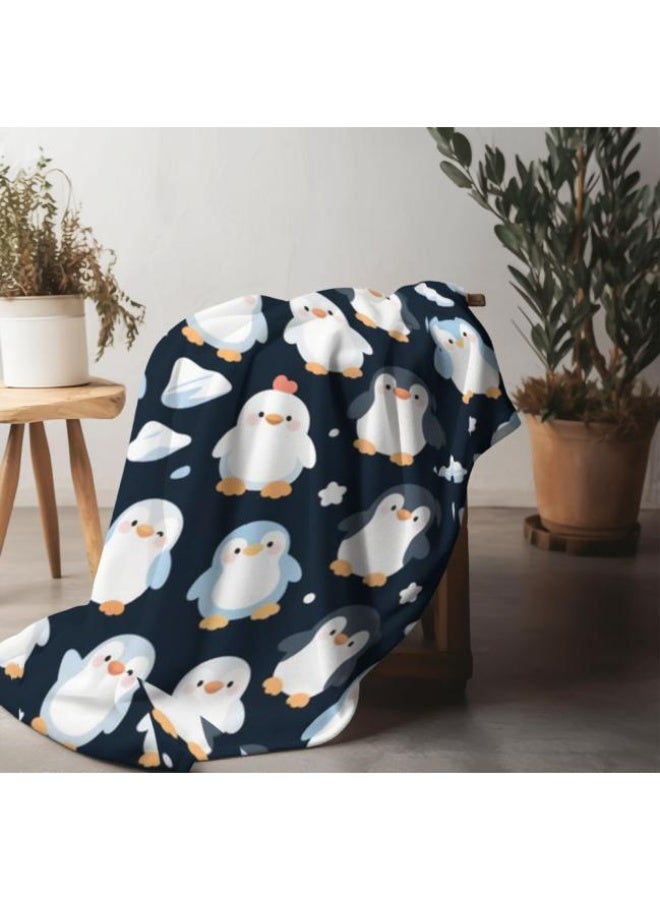 عام بطانية رقيقة من الفانيلا الكرتونية للأطفال والرضع (دافئة ومريحة، ومناسبة للنوم والألعاب) 70 سم * 100 سم - Image 4