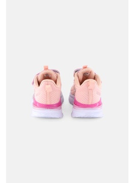 RBX Kids Girl Velcro Training  Shoes, Peach  - Image 4
