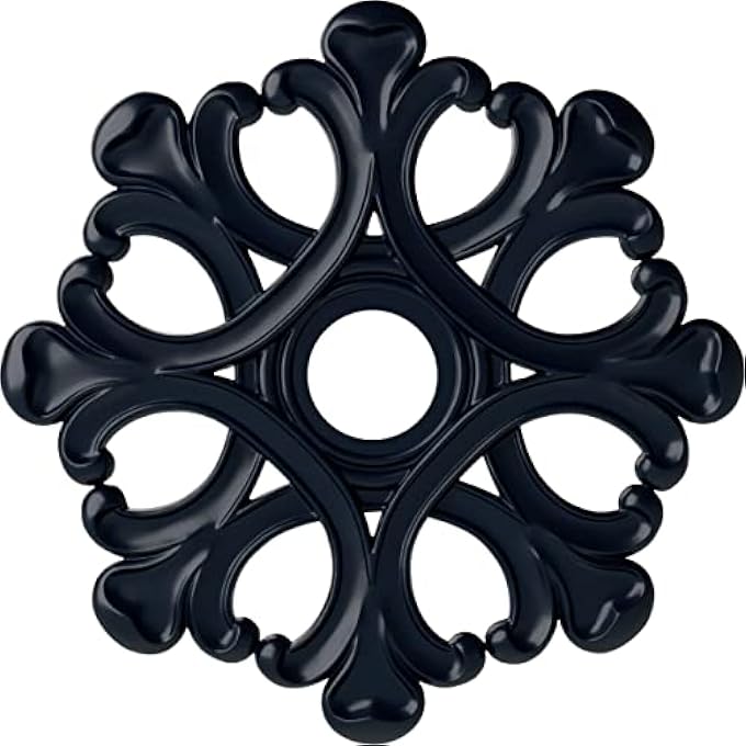 CM20ANAMF ANGEL CEILING MEDALLION, AMERICANA 20 7/8"OD X 3 5/8"ID X 1"P (FITS CANOPIES UP TO 4 3/8") HAND-PAINTED MIDNIGHT DREAM CM20ANMDF 1 - Image 1