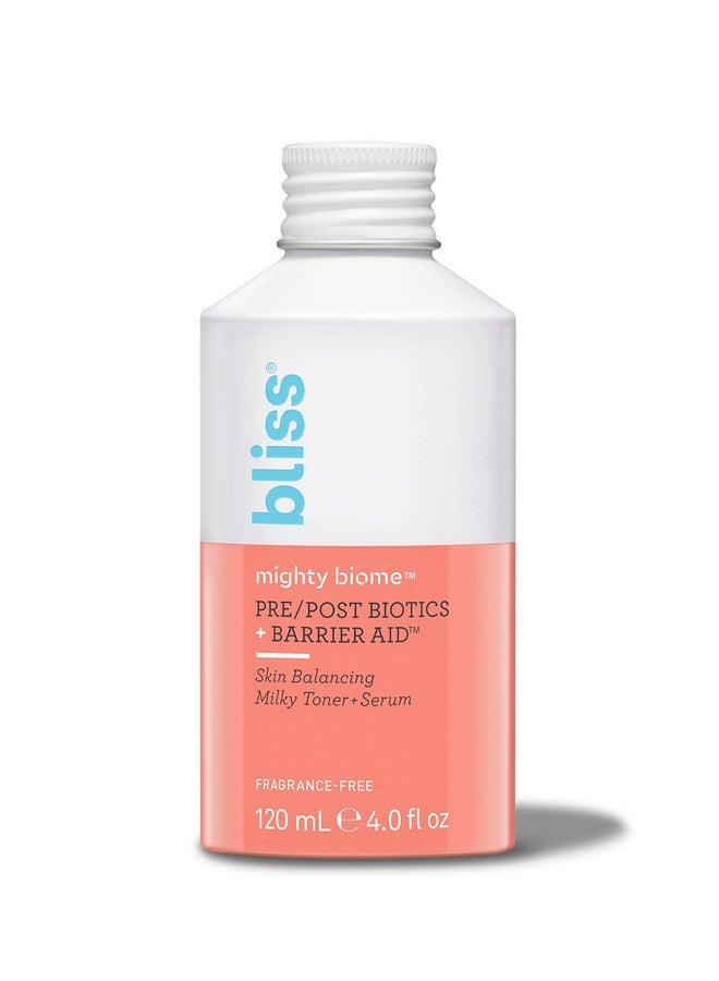 BLISS تونر حليبي لموازنة البشرة من مايتي بيوم + مصل 4 أونصة سائلة تركيبة قبل وبعد الاستخدام + مركب مساعد للحاجز مع السيراميد والسكوالين لبشرة مشرقة ونظيفة نباتية وخالٍ من القسوة على الحيوانات - Image 2