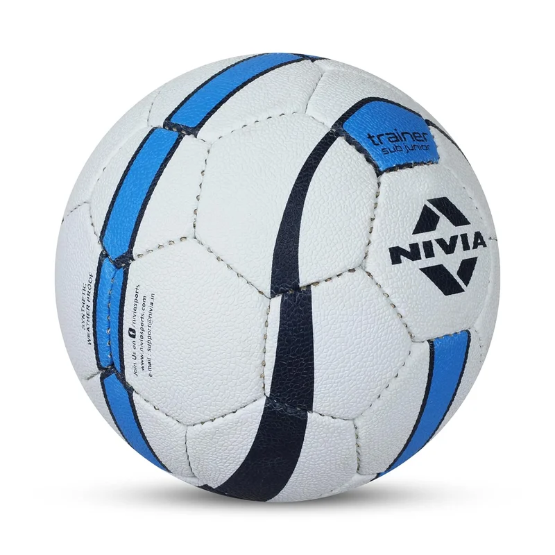 نيفيا Nivia Handball Trainer Sub-Junior - White & Blue