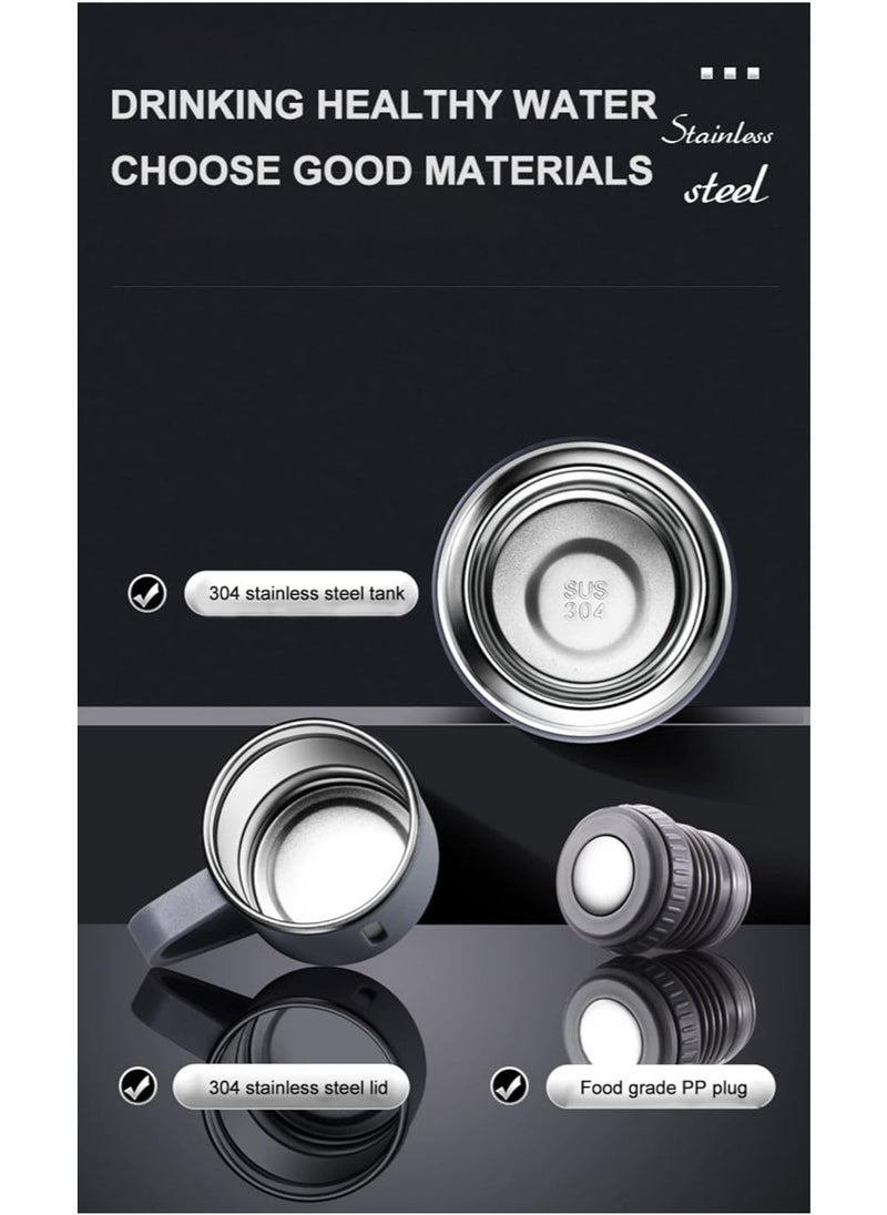 TIGER NEW Vacuum Insulated Flask 500ml/17.6oz Stainless Steel Thermo-Bottle with Cup – Keeps Drinks Hot & Cold, Ideal for Coffee, Water, and Beverages – Durable and Leak-Proof Design - Image 4