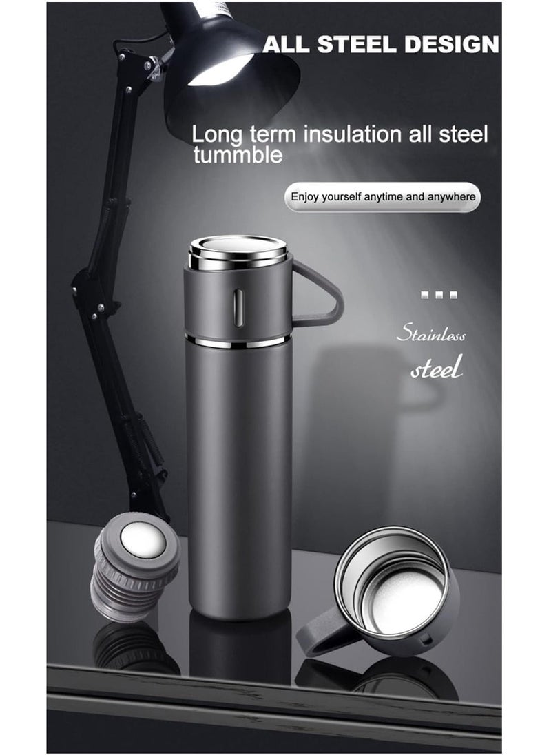 TIGER NEW Vacuum Insulated Flask 500ml/17.6oz Stainless Steel Thermo-Bottle with Cup – Keeps Drinks Hot & Cold, Ideal for Coffee, Water, and Beverages – Durable and Leak-Proof Design - Image 3