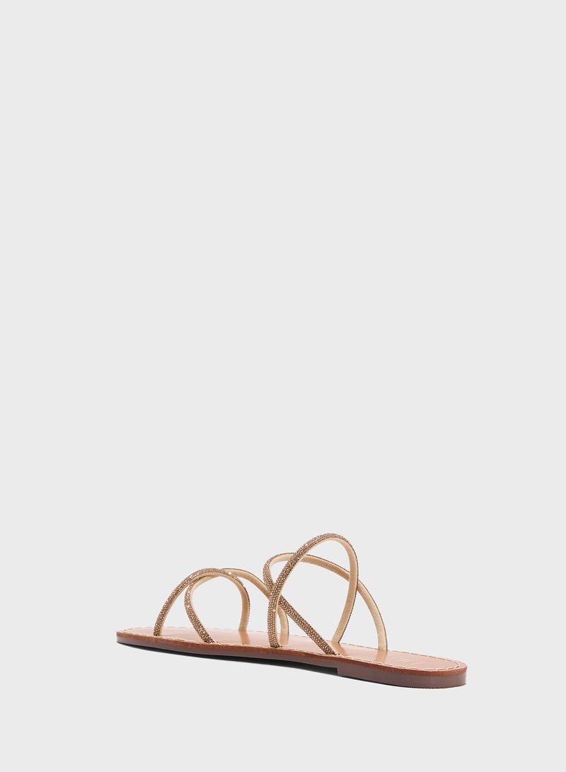 ايلا صندل مسطح كاجوال - Image 2