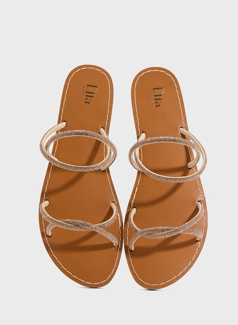 ايلا صندل مسطح كاجوال - Image 4