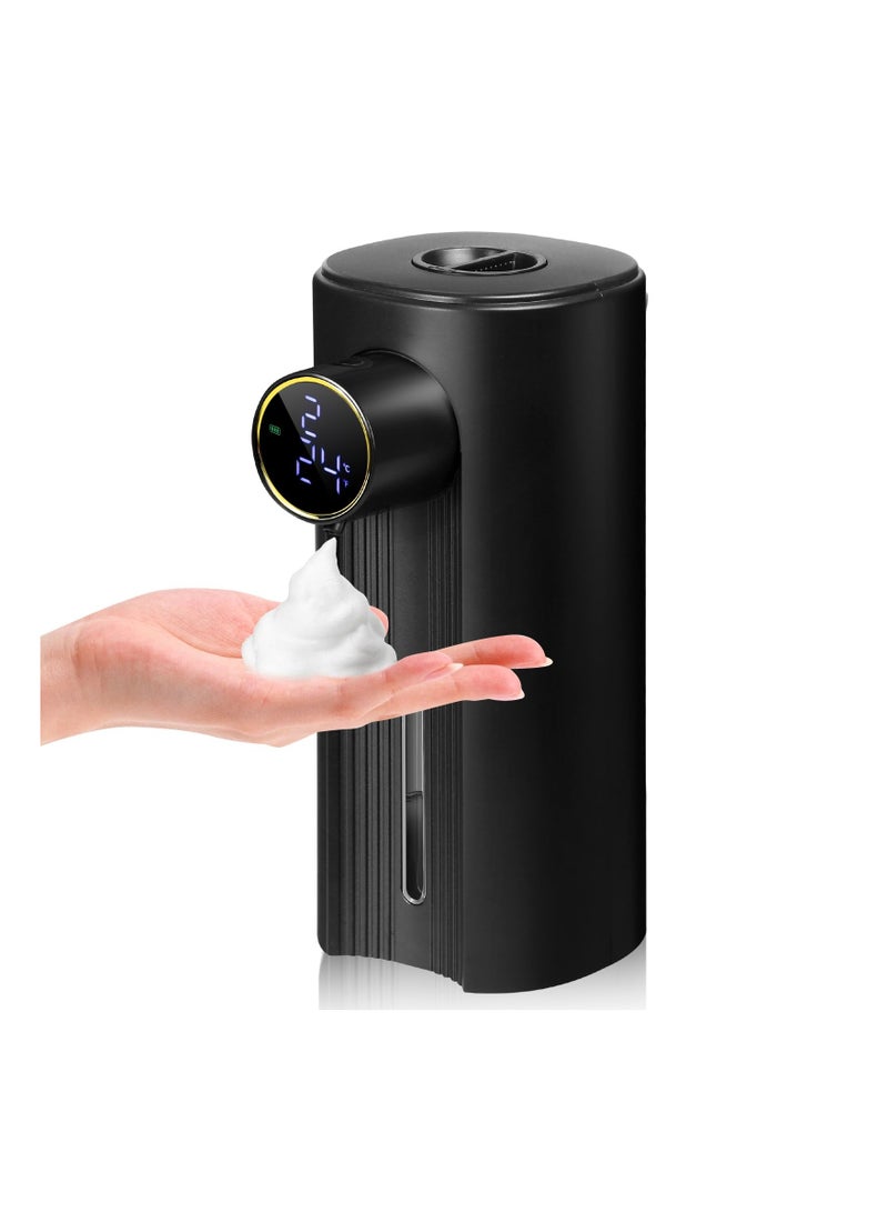 SYOSI Automatic Soap Dispenser, Rechargeable Soap Dispenser Touchless Soap Dispenser Smart Electric Auto Dish Soap Dispenser for Bathroom, Kitchen, Detergent Shower Sensor Dispenser Soap Dispenser - Image 1