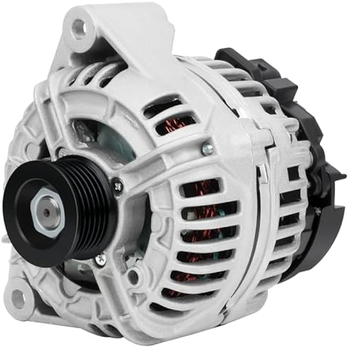 ASAPE New 13884 23096 Alternator 120 Amp Fit for 2001-2005 for Mercedes-Benz C320 C240, 2002-2004 for Mercedes-Benz C32 AMG SLK32 AMG, 2003-2005 for Mercedes-Benz CLK320 ML350 - Image 1