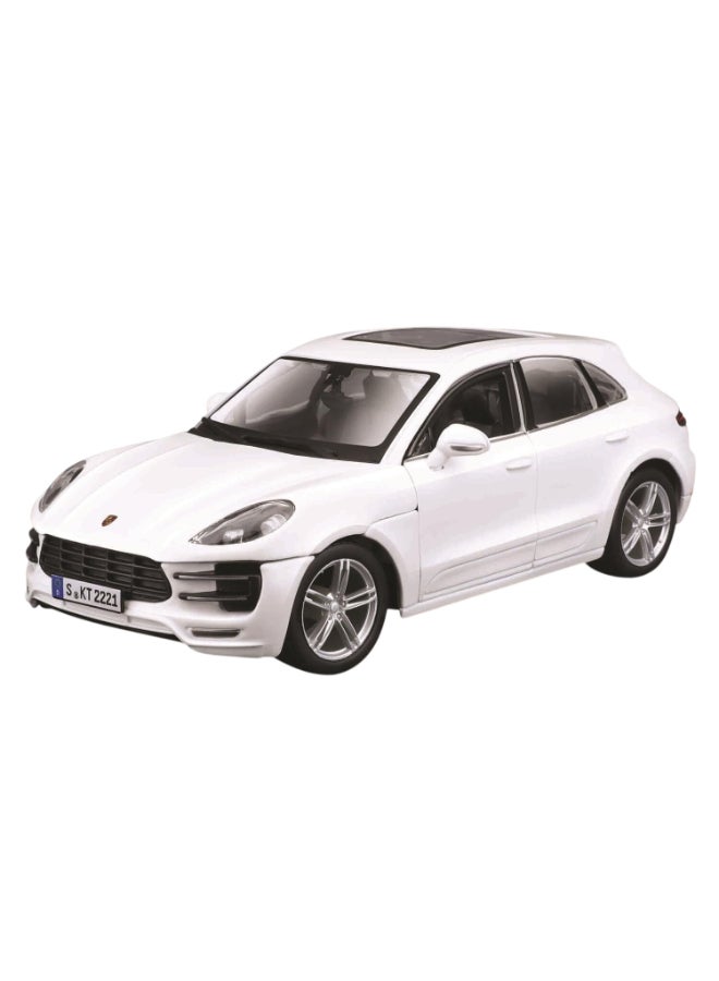 Bburago Porsche Macan Die-cast Car (1:24, White) - Image 2