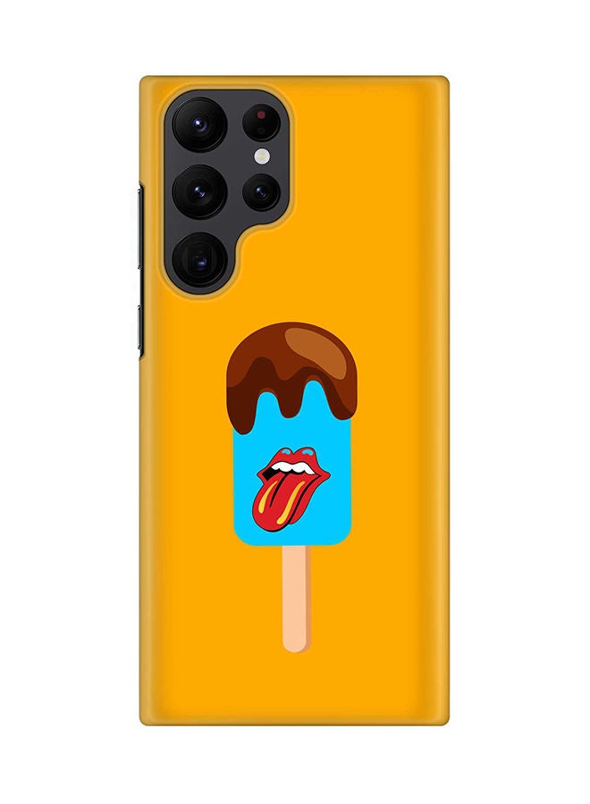 Stylizedd Case for Samsung Galaxy S22 Ultra 5G Snap Case Slim Snap Classic Series Shield Matte Finish Print - Lick Lick