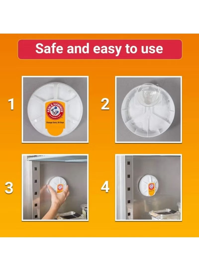 Arm & Hammer Fridge Fresh Refrigerator Air Filter Refrigerator And Freezer Odor Eliminator - Image 3