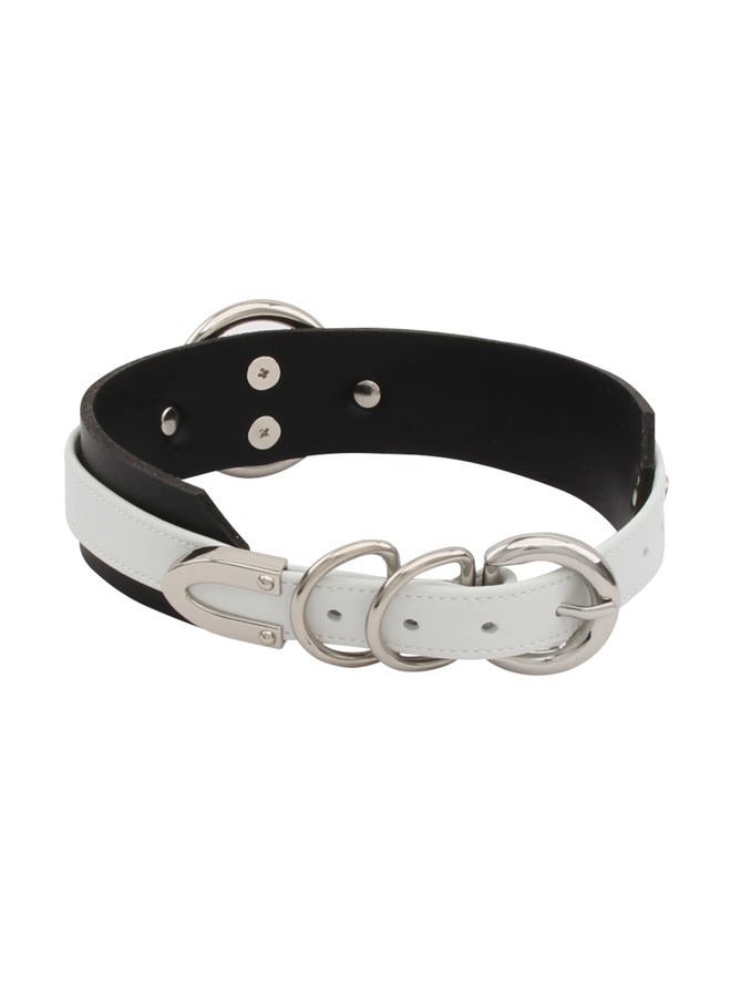 Lookook Fashion O-Ring Faux Leather Choker Necklaces Collar For Womens, Faux Leather, alloy - Image 2
