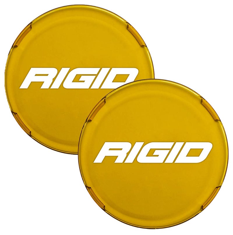 غطاء ضوء RIGID لصمامات 360Series LED 4 بوصة لون كهرماني زوج 36363TA