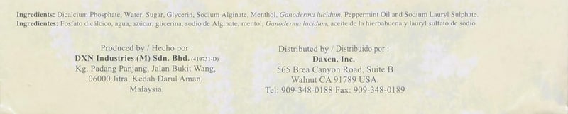 DXN معجون أسنان دي إكس إن غانوزي مع غانودرما من دي إكس إن - Image 2