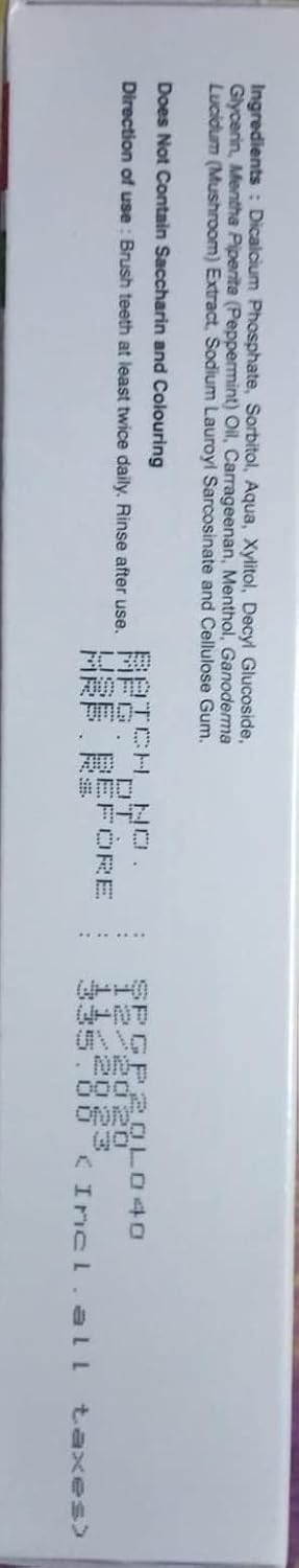 DXN معجون أسنان دي إكس إن غانوزي مع غانودرما من دي إكس إن - Image 3