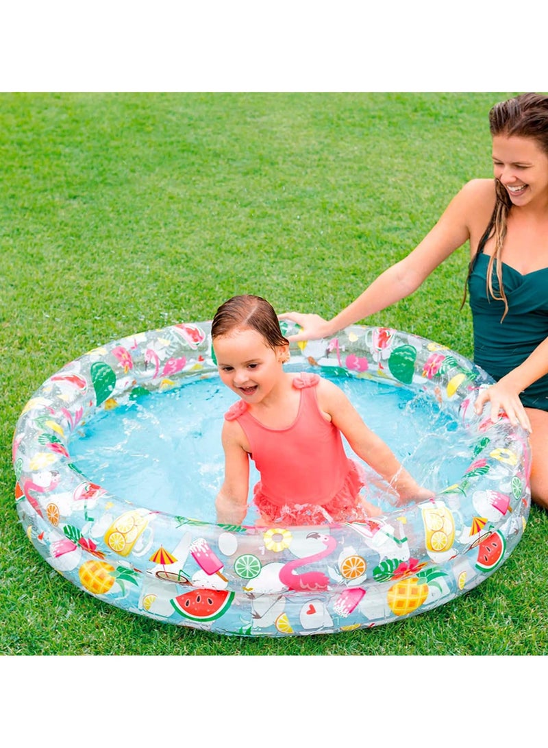 INTEX Inflatable Stars Kiddie 2 Ring - Image 2